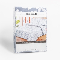 Постельное бельё 1,5сп Экономь и Я «Россини» 143х215см, 145х214см, 50х70см-1 шт, 60 г/м2, микрофибра Постельное бельё 1,5сп Экономь и Я «Россини» 143х215см, 145х214см, 50х70см-1 шт, 60 г/м2, микрофибра