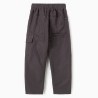 Брюки утеплённые для девочек, цвет серый, рост 146 см