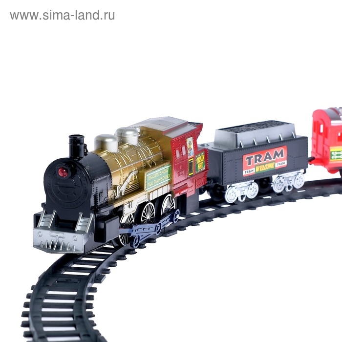 Железная дорога «Скорый поезд», радиоуправляемая, работает от батареек, световые и звуковые эффекты Железная дорога «Скорый поезд», радиоуправляемая, работает от батареек, световые и звуковые эффекты