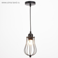 Светильник BayerLux 2403171/1 E27 40Вт черный 11х11х122 см Светильник BayerLux 2403171/1 E27 40Вт черный 11х11х122 см