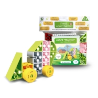 Конструктор Iq Kubiki «Трактор», 28 деталей Конструктор Iq Kubiki «Трактор», 28 деталей