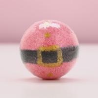 Бомбочка для ванны &laquo;Дед Мороз&raquo;, 130 г, аромат ягодного леденца, Новый Год