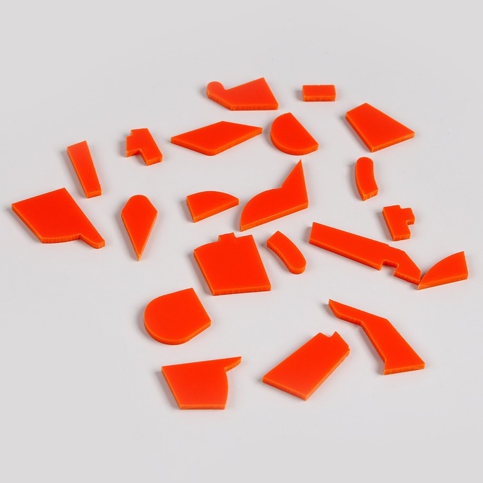 Металлическая головоломка «Иду искать решение», с танграмом Металлическая головоломка «Иду искать решение», с танграмом