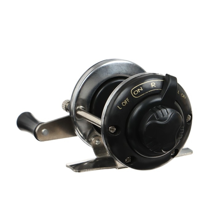 Катушка мультипликаторная, металл-пластик, переключатель 3 режима, цвет черный, 103 Катушка мультипликаторная, металл-пластик, переключатель 3 режима, цвет черный, 103