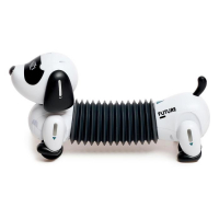 Робот собака &laquo;Такса&raquo; ZHORYA, на пульте управления, интерактивный: звук, свет, на аккумуляторе, на русском языке