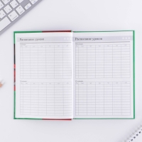 Ежедневник &laquo;Учителю: Ежедневник учителя&raquo;, твёрдая обложка картон 7БЦ, формат А5, 160 листов