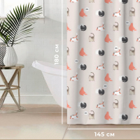 Штора для ванной &laquo;Котики&raquo;, 145 х180 см
