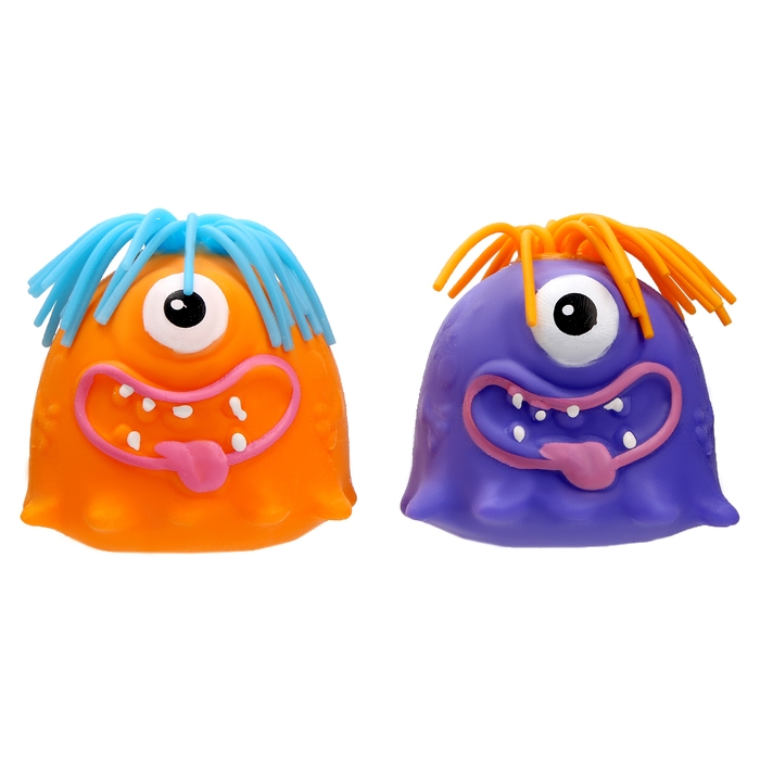 Мялка &laquo;Монстрик&raquo; с пастой, виды МИКС