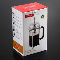 Чайник заварочный френч - пресс на ножках &laquo;Металлик&raquo;, 600 мл