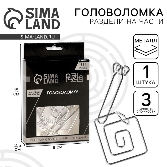 Головоломка Игры разума &laquo;Раздели на части&raquo; №6