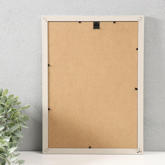 Фоторамка пластик формат А4 "Муза" мятная 32,5х23,8х1,1 см