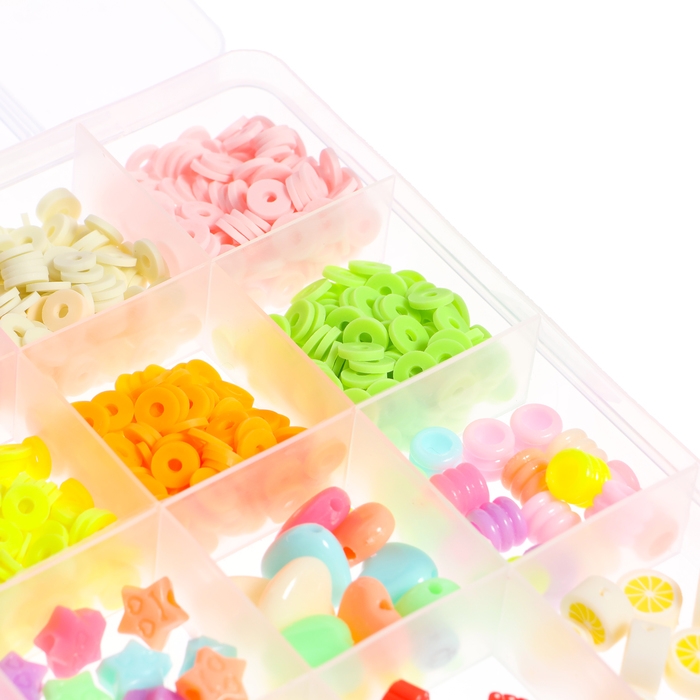 Набор для творчества &laquo;Создай своё украшение&raquo;, бусинки, 24 вида