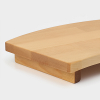 Блюдо для подачи на ножках Adelica &laquo;Евразия&raquo;, для суши и роллов, 35&times;18&times;5,5 см, массив берёзы