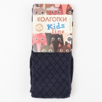 Колготки детские, цвет джинс, рост 110-116 см