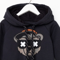 Толстовка детская KAFTAN "Trendy" р.28 (86-92), черный