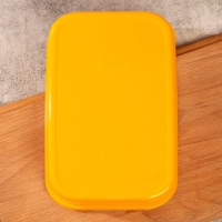 Ланч-бокс прямоугольный &laquo;Цвети от счастья&raquo;, 1200 мл