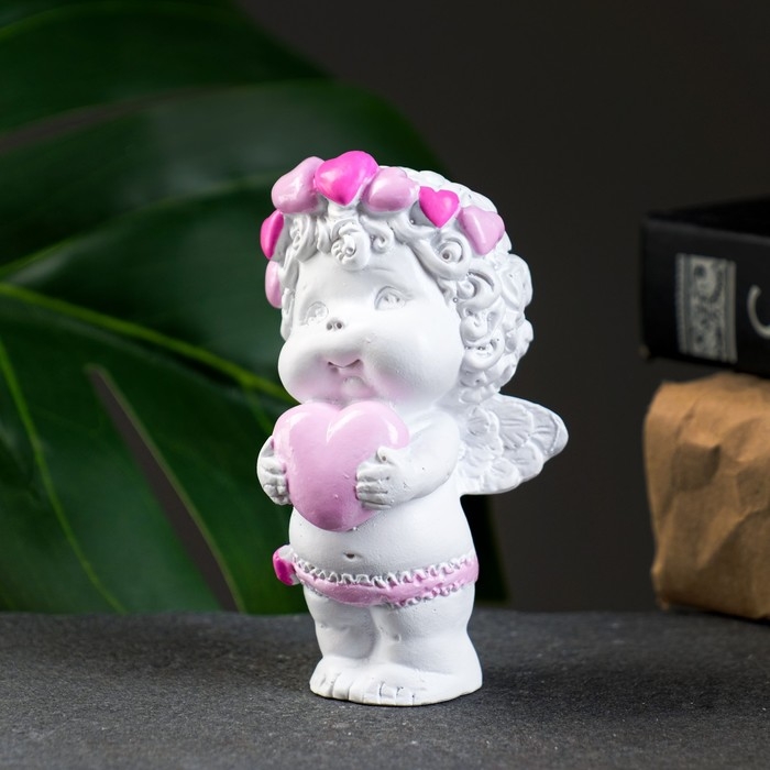 Фигура Фигура "Ангел с сердечком" 5х5х9см