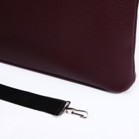 Сумка деловая TEXTURA, большой размер, цвет бордовый Сумка деловая TEXTURA, большой размер, цвет бордовый