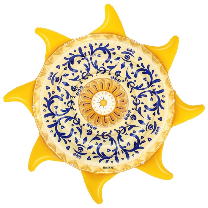 Матрас для плавания &laquo;Солнечный остров&raquo;, 226 х 226 см, 43391