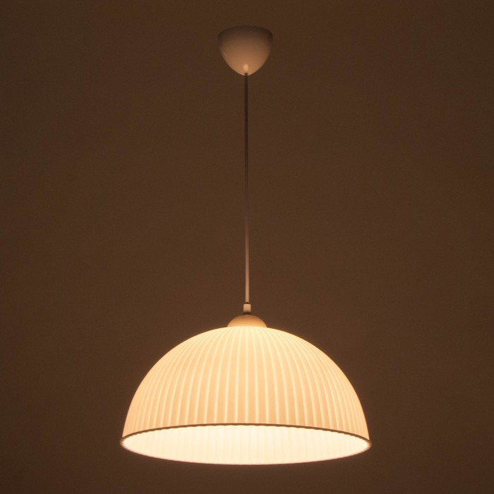 Люстра BayerLux Подвес BayerLuxная Люстра BayerLux Подвес BayerLuxная "Волна" E27 40Вт белый 40х40х18(+60)см