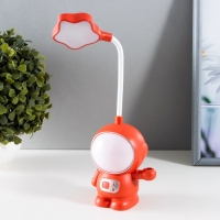 Настольная лампа "Астронавт" МИКС LED 3Вт USB АКБ 9х7х21 см RISALUX Настольная лампа "Астронавт" МИКС LED 3Вт USB АКБ 9х7х21 см RISALUX