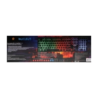 Клавиатура Smartbuy RUSH Nucleus, игровая, проводная, мембранная, 104+12 клавиш, USB, чёрная Клавиатура Smartbuy RUSH Nucleus, игровая, проводная, мембранная, 104+12 клавиш, USB, чёрная