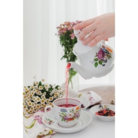 Чайник фарфоровый &laquo;Букет цветов&raquo;, 800 мл