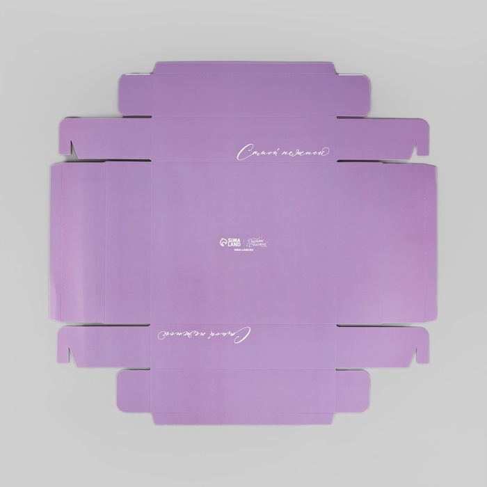 Коробка подарочная &laquo;Цветочное настроение&raquo;, 23.5 х 20.5 х 5.5 см