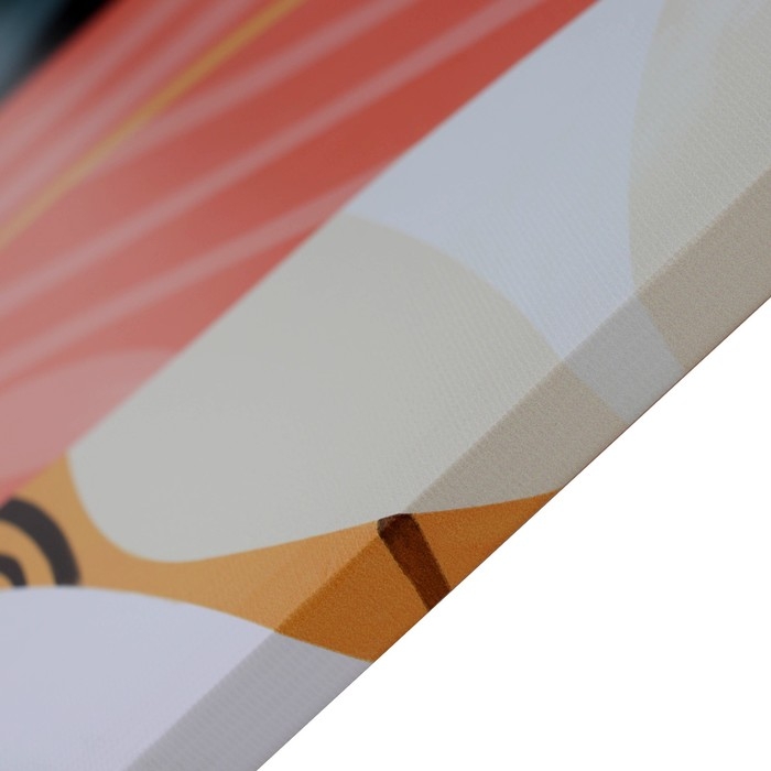 Картина на холсте "Абстракция.Листья" 50*70 см