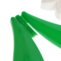 Ограждение декоративное, 32.5 &times; 225 см, 5 секций, пластик, белый цветок &laquo;Ромашка&raquo;