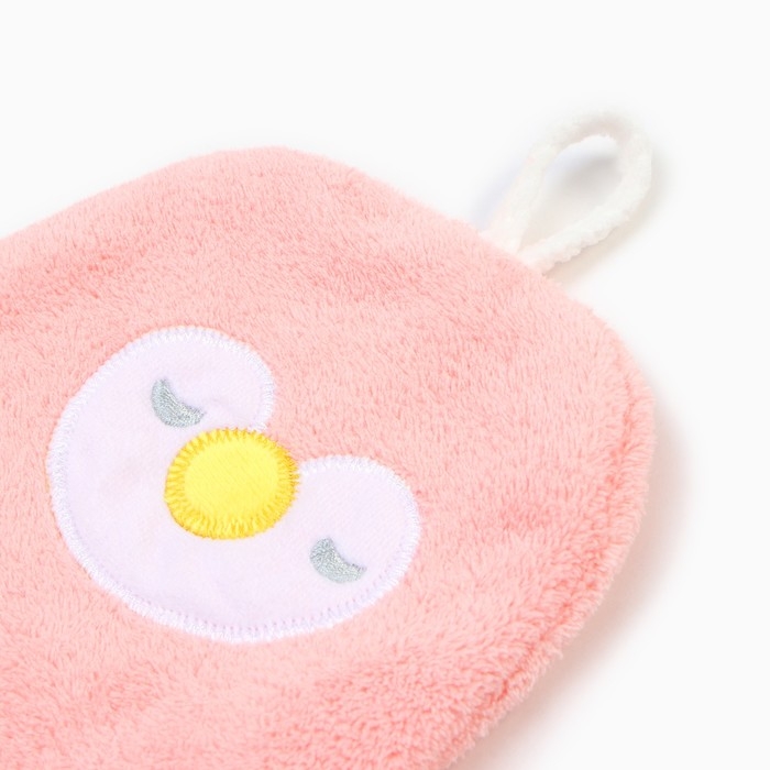 Полотенце для рук LoveLife "Пингвин", цв. розовый, 25х21 см, 100% пэ, микрофибра 280 г/м2