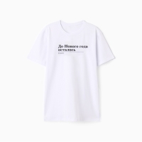 Футболка мужская KAFTAN Дожить, белый, р. L