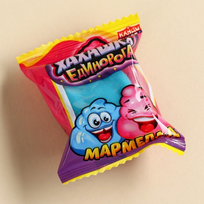 Мармелад фигурный какашка &laquo;Идеальная пара&raquo;, 1 шт. х 10 г.