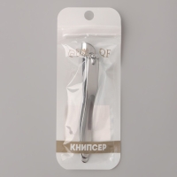 Кусачки - книпсер педикюрные, скошенное лезвие, 10 см, цвет серебристый Кусачки - книпсер педикюрные, скошенное лезвие, 10 см, цвет серебристый