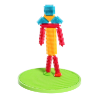 Конструктор игольчатый BRISTLES &laquo;Машина&raquo;, 150 деталей