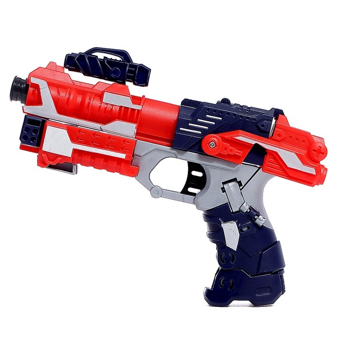Робот &laquo;Бластер&raquo;, трансформируется, стреляет мягкими пулями