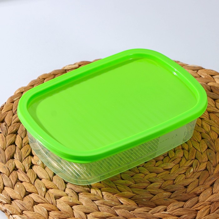 Набор пищевых контейнеров «BioFresh», 4 шт: 500 мл, 1 л, 1,6 л, 2,3 л, прозрачные, крышки микс Набор пищевых контейнеров «BioFresh», 4 шт: 500 мл, 1 л, 1,6 л, 2,3 л, прозрачные, крышки микс