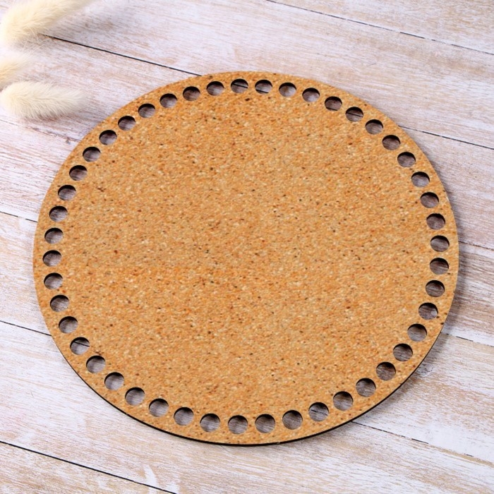 Донышко для вязания, круг 20 см, хдф 3 мм