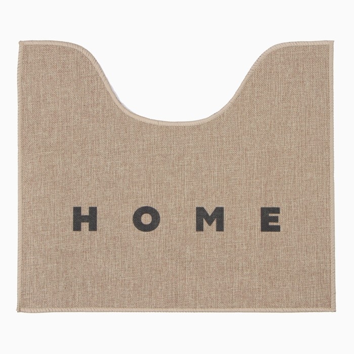 Коврик для ванной Этель "HOME", 40х45 см