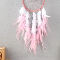 Ловец снов d=15,5 и 7 см "Деревце из камней" розовый с белым 60х15,5х0,7 см Ловец снов d=15,5 и 7 см "Деревце из камней" розовый с белым 60х15,5х0,7 см