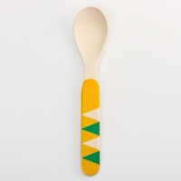 Ложка для кормления, бамбук, цвет МИКС Ложка для кормления, бамбук, цвет МИКС