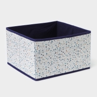 Короб для хранения Доляна «Мармелад», 29×29×18 см, цвет белый Короб для хранения Доляна «Мармелад», 29×29×18 см, цвет белый