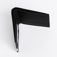 Портмоне мужское без застёжки, отдел для карт, для купюр, цвет чёрный Портмоне мужское без застёжки, отдел для карт, для купюр, цвет чёрный