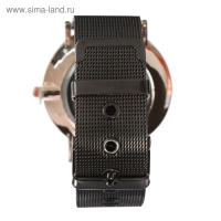 Часы наручные женские кварцевые "Ливато", d-3.7 см, черные Часы наручные женские кварцевые "Ливато", d-3.7 см, черные