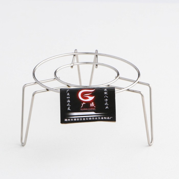 Подставка из нержавеющей стали для водяной бани, d=12 см Подставка из нержавеющей стали для водяной бани, d=12 см