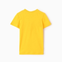 Футболка для девочки, цвет жёлтый, рост 116 см
