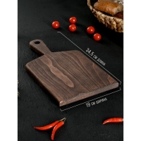 Набор разделочных досок на подставке Wild Kitchen, 35&times;16.5&times;2 см и 30&times;14&times;2 см, бук темный