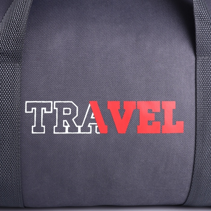 Сумка дорожная, TEXTURA, маленький размер, цвет серый Сумка дорожная, TEXTURA, маленький размер, цвет серый