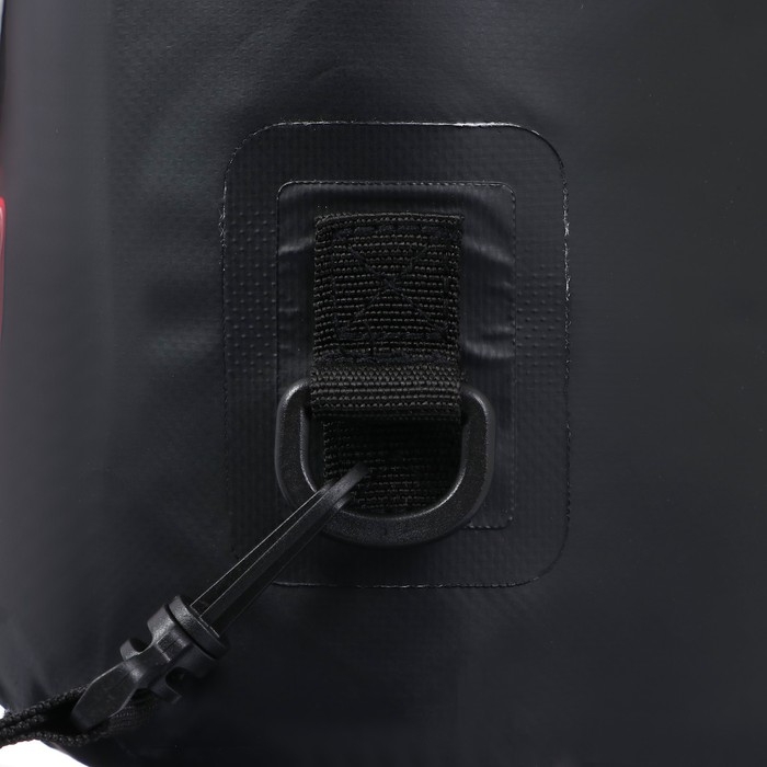 Гермомешок YUGANA, ПВХ, водонепроницаемый 5 литров, один ремень, черный Гермомешок YUGANA, ПВХ, водонепроницаемый 5 литров, один ремень, черный