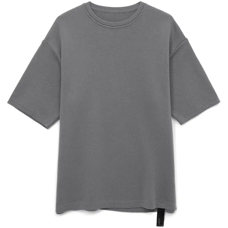 Джемпер с коротким рукавом Siluetti Volumica, серый, размер XS/S